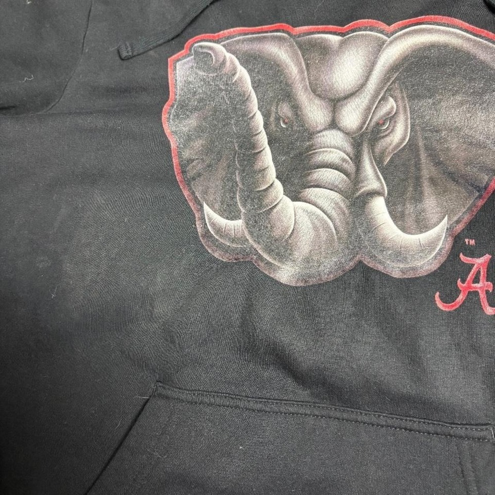 Black Alabama Crimson Tide Midnight Mascot hoodie by Fanatics. Item 410 - Picture 7 of 8
